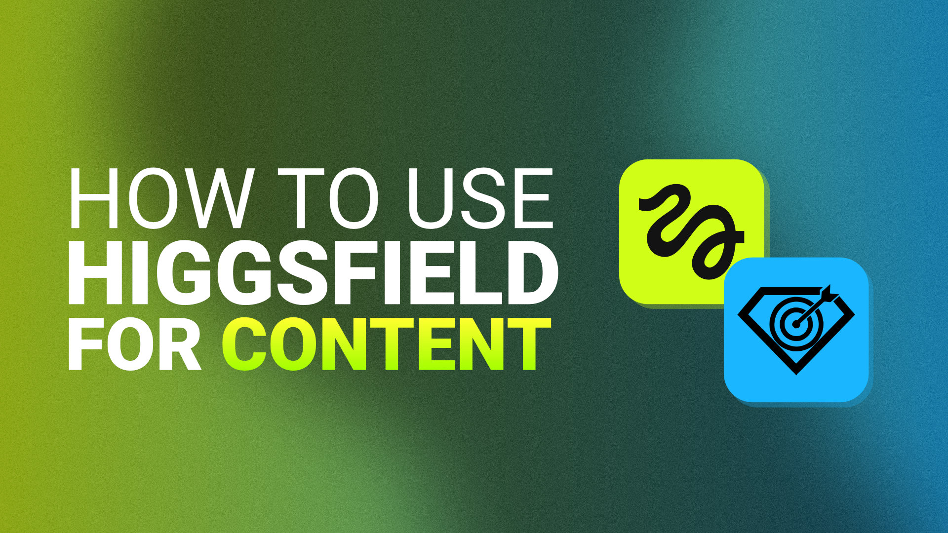 how to use higgsfield for content cover image